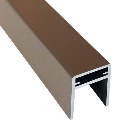 П-профиль Алюминиевый EasyDecking 35x25 Венге купить в Кировске