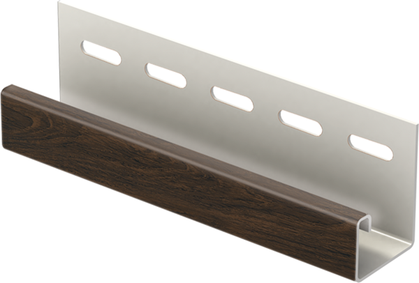 J-планка к Софиту PRO Тёмный орех купить в Кировске