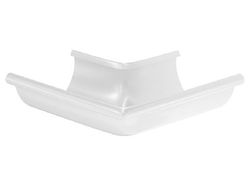 Водосток Aquasistem, система 150/100 - Угол желоба, наружный 90° RAL 9003 Белый купить в Кировске