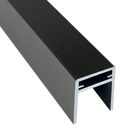 П-профиль Алюминиевый EasyDecking 35x25 Черное дерево купить в Кировске