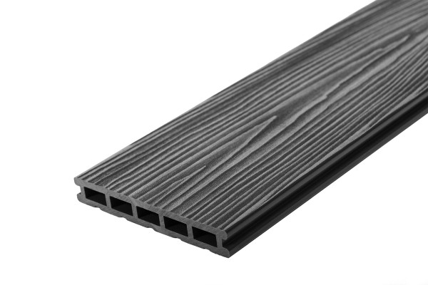Террасная доска из ДПК RusDecking Unodeck Mogano - Графит купить в Кировске