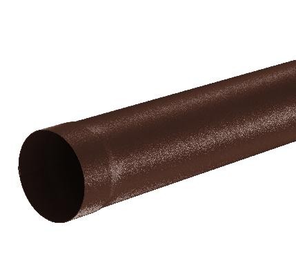 Водосток Aquasistem, Система 150/100 - Труба водосточная 1.00м RAL 8017 Коричневый matt купить в Кировске