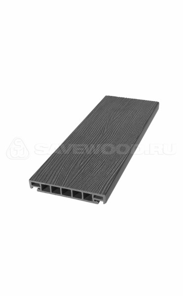 Террасная доска из ДПК SW Salix (S) (R) графит купить в Кировске