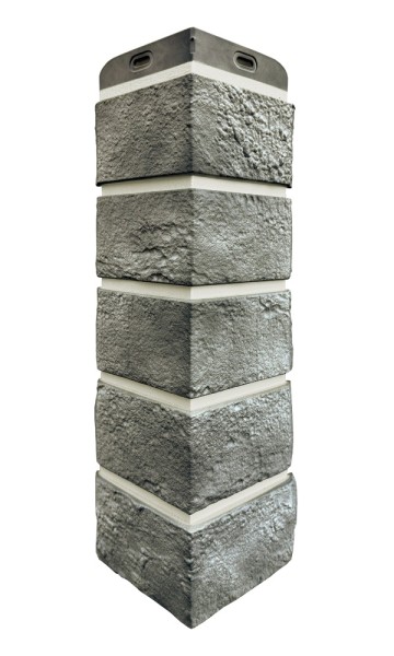 Угол Grand Line состаренный кирпич Элит гранит, ШОВ белый купить в Кировске