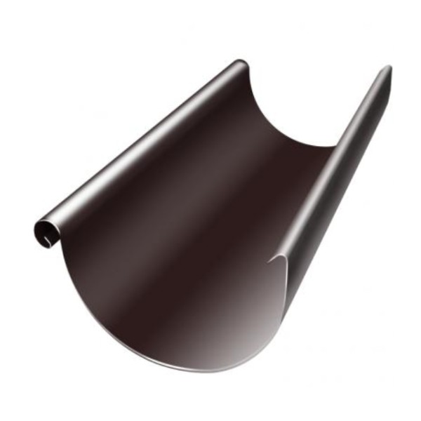 Водосток Grand Line 125x90 – Желоб 3м RAL 8017 купить в Кировске