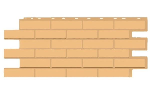 Фасадная панель T-Siding Кирпич Модерн Эко Крем купить в Кировске
