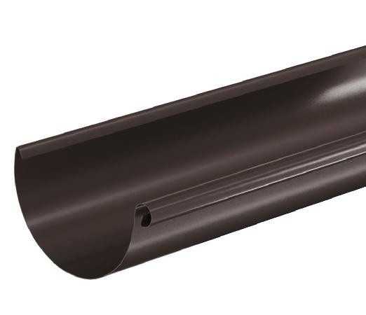Водосток Aquasistem, система 125x90 - Водосточный желоб 3.00м RR 32 Тёмно Коричневый купить в Кировске