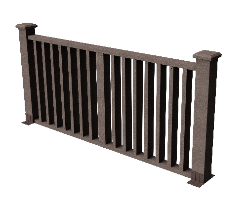 Ограждения декоративное ДПК GRINDERDECO Риальто венге купить в Кировске