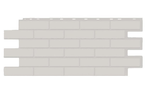 Фасадная панель T-Siding Кирпич Модерн Эко Уайт купить в Кировске