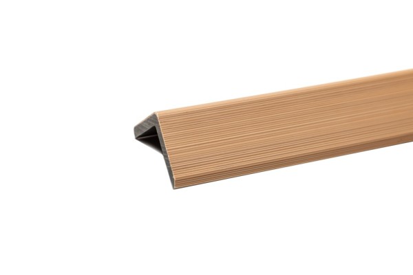 Уголок торцевой Ecodecking Скай коэкструзия 45х45х3000 Бук купить в Кировске