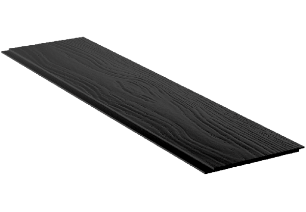 Фиброцементный сайдинг Фибростар Одноцветный 190х3000х8мм КР 85 Глубокий Чёрный купить в Кировске