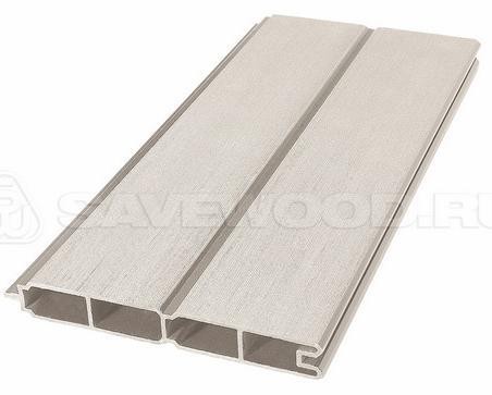 Заборный профиль из ДПК Savewood SW Agger матовый бежевый купить в Кировске