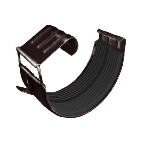 Водосток Grand Line 125x90 – Соединитель желоба RAL 8017 купить в Кировске